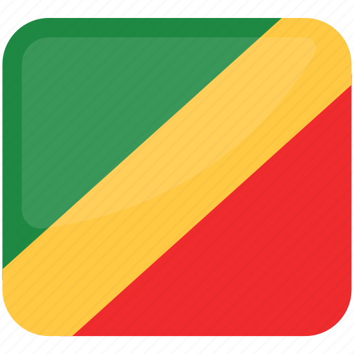 Flag, republic of the congo, flag of republic of the congo, congo, country, nation icon - Download on Iconfinder