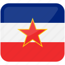 flag of yugoslavia, yugoslavia national flag, yugoslavia, country