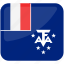 french southern territories flag, flag of the french southern and antarctic lands, french southern and antarctic lands, country, flag 
