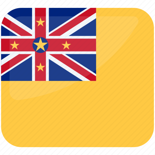 Flag of niue, niue, niue flag, national flag icon - Download on Iconfinder