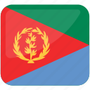 flag of eritrea, national flag of eritrea, eritrea, country, flag