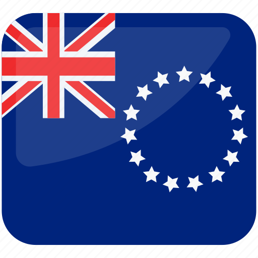 Flag of cook islands, cook islands, cook islands flag icon - Download on Iconfinder