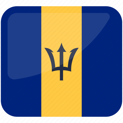 Flag of barbados, barbados, barbados national flag, country, world, nation icon - Download on Iconfinder