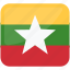 flag of myanmar, myanmar, myanmar flag, the state flag of republic of the union of myanmar 