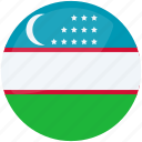 flag of uzbekistan, uzbekistan, nation, country, national