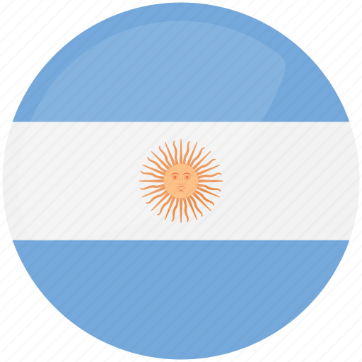 Argentina, country, flag, flag of argentina icon - Download on Iconfinder