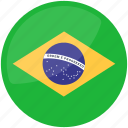 flag of brazil, national flag of brazil, brazil, country, world, nation