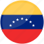 flag of venezuela, national flag of venezuela, venezuela, country 
