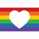 flag, gay, heart, lgbt, love, pride, rainbow