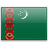 turkmen flag, turkmenistan 