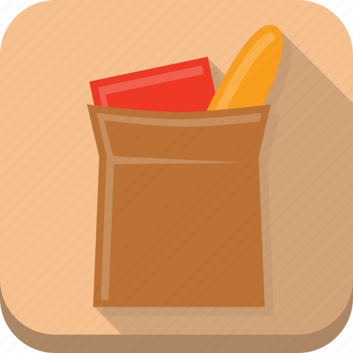 Beige, general, paper bag, shopping, bag, buy icon - Download on Iconfinder