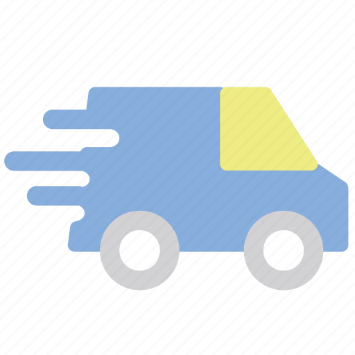 Delivery, express, fast, shipping, truck icon - Download on Iconfinder