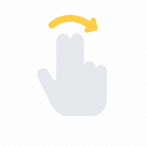 Finger, gesture, hand, interaction, move, swipe icon - Download on Iconfinder