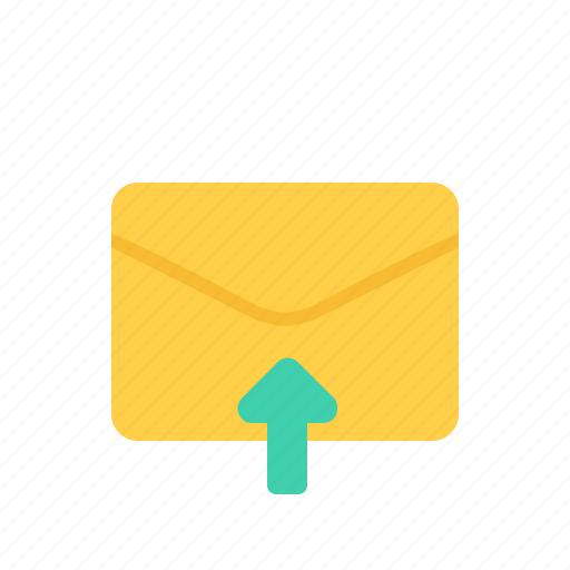 Envelope, letter, mail, upload icon - Download on Iconfinder