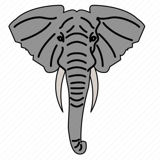 Africa, animal, elephant, savanna icon - Download on Iconfinder