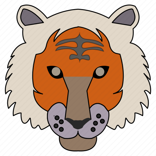 Animal, lion, tiger icon - Download on Iconfinder