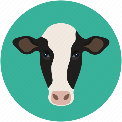 Animal face, cow, farm pet icon - Download on Iconfinder