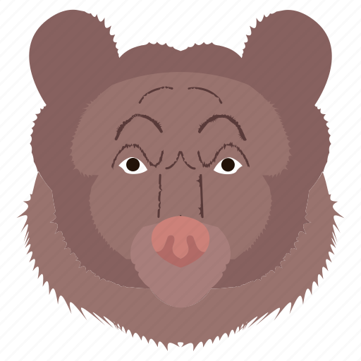 Animal, bear, face, zoo icon - Download on Iconfinder
