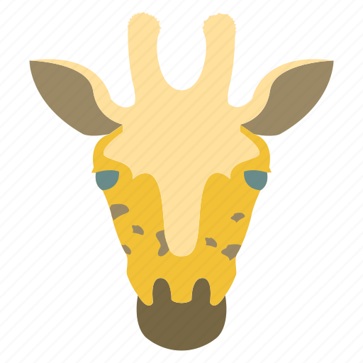 Animal, face, giraffe, zoo icon - Download on Iconfinder