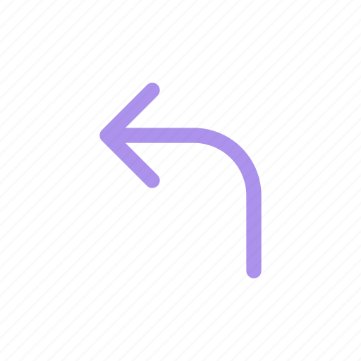 Reply, previous, backward, navigation, arrow icon - Download on Iconfinder