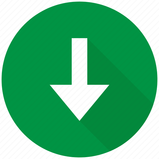 Arrow, direction, down, download, navigation icon - Download on Iconfinder