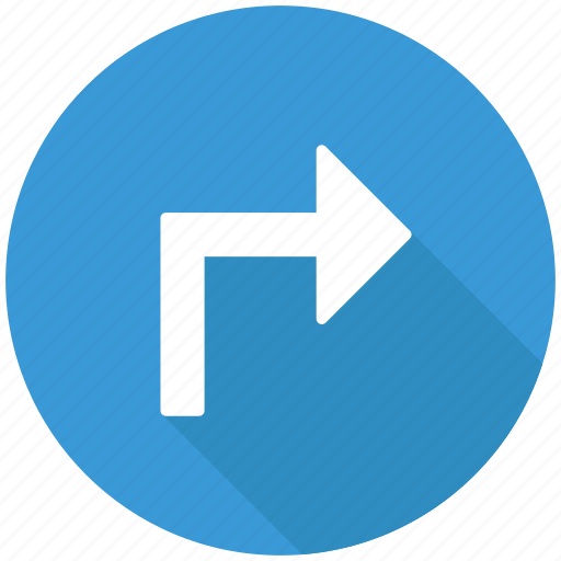 Arrow, direction, navigation, right, turn right icon - Download on Iconfinder