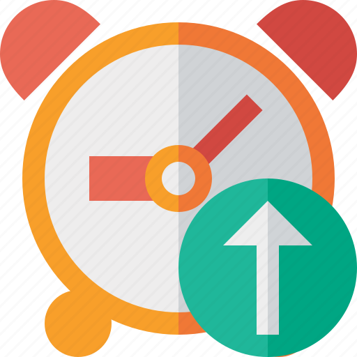 Alarm, clock, event, schedule, time, timer, upload icon - Download on Iconfinder
