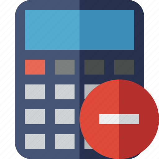 Accounting, calculate, calculator, finance, math, stop icon - Download on Iconfinder
