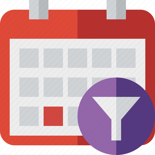 Calendar, date, day, event, filter, month, schedule icon - Download on Iconfinder