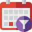 calendar, date, day, event, filter, month, schedule 