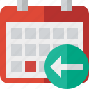 calendar, date, day, event, month, previous, schedule