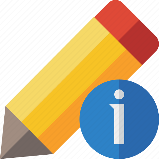 Draw, edit, information, pen, pencil, tool, write icon - Download on Iconfinder