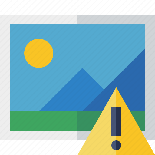 Gallery, image, photo, picture, warning icon - Download on Iconfinder