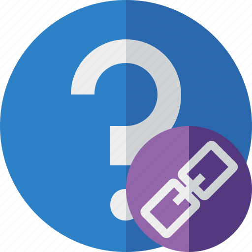 Faq, help, link, question, support icon - Download on Iconfinder