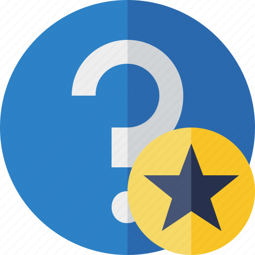 Faq, help, question, star, support icon - Download on Iconfinder