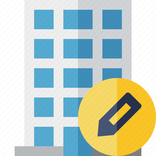 Building, business, company, edit, estate, house, office icon - Download on Iconfinder
