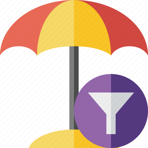 Beach, filter, summer, sun, travel, umbrella, vacation icon - Download on Iconfinder