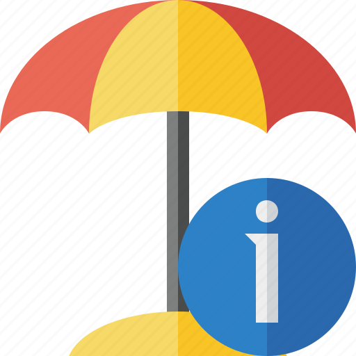 Beach, information, summer, sun, travel, umbrella, vacation icon - Download on Iconfinder