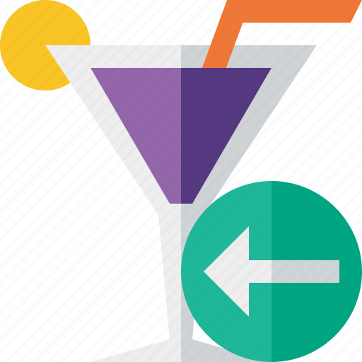 Alcohol, beverage, cocktail, drink, glass, previous, vacation icon - Download on Iconfinder