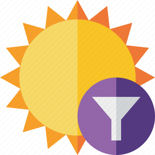 Filter, summer, sun, sunny, travel, vacation, weather icon - Download on Iconfinder