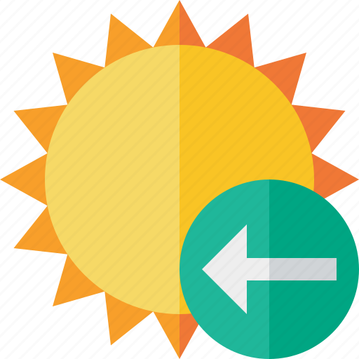 Previous, summer, sun, sunny, travel, vacation, weather icon - Download on Iconfinder