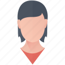 avatar, female, girl, person, profile, user, woman