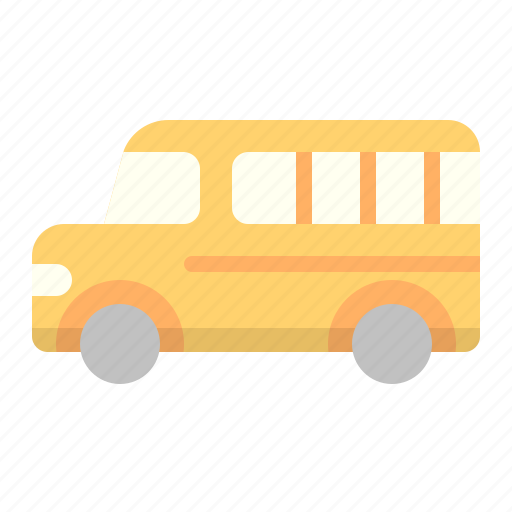 Bus, education, school, transport, transportation, university, vehicle icon - Download on Iconfinder