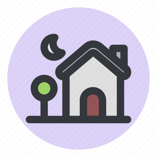 Home, house, building, estate, modern, garden icon - Download on Iconfinder