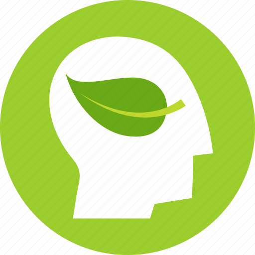 Eco, ecology, green, head, sustainability, think icon - Download on Iconfinder