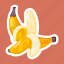 plantain, fruit, peeled banana, protein food, organic food 