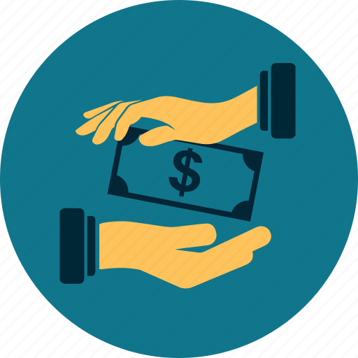 Business, dollar, hand, money, payment, profit, receivable icon - Download on Iconfinder