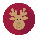 christmas, christmas decoration, holiday, reindeer, winter, xmas, decoration, snow
