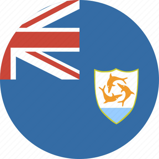Anguilla, circle, circular, flag, round icon - Download on Iconfinder