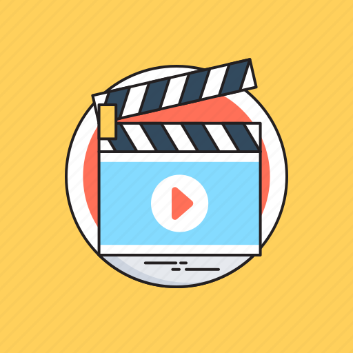 Clapboard, clapper, clapper board, shooting icon - Download on Iconfinder